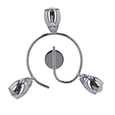 Virginia Ceiling lamp spiral chrome e14 with mirror shade 98-14047