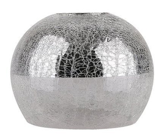 Chrome glass shade E27 15cm for Cromina Candellux lamps 71-48356