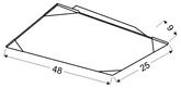 Lampa Sufitowa Candellux Aston 10-05526 Plafon E27