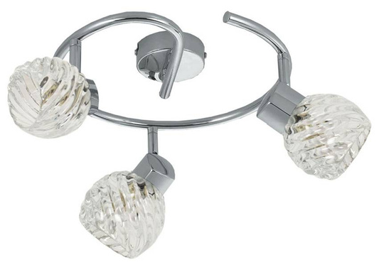 Ceiling lamp Candellux 98-37759 Fox spiral 3X40W G9