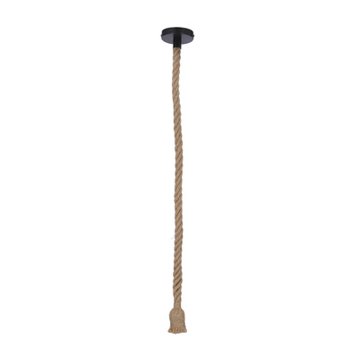 Suspension for the lamp E27 100cm brown cord 31-04888
