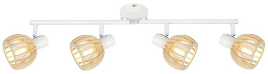 Lampa Candellux Attari band 94-68101 E14 lemn
