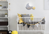 Aplică LED de 5W pentru un copil lună gri Candellux 21-75574