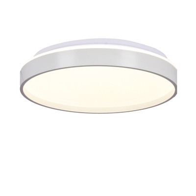 Texas ceiling lamp plafond 15w led 29 cm with white shade