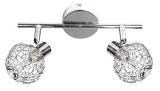 Lampa sufitowa Collar listwa regulowana 2-punktowa do korytarza metalowa