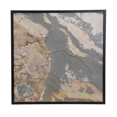 Plafonnier Luxan 49x49 noir 48w led 4000k led s.blanc