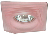 Plafon pătrat din sticlă roz SS-01 2240311