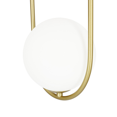 Cordel porte-à-faux 2x28w g9 laiton