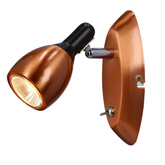 Wall lamp 1xGU10 copper CROSS 91-32768