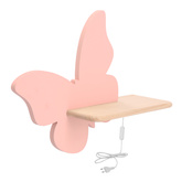 LED-Regalwandleuchte 5W 4000K IQ Kids Butterfly rosa 21-85177