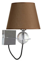 Lampa ścienna kinkiet 1X40W E14 brązowy TESORO 21-29539