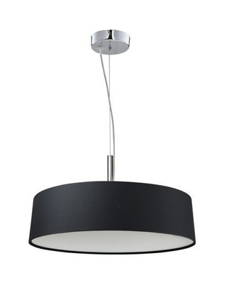 Suspension ronde noire réglable 3x60W Blum Candellux 31-47311