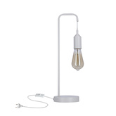 White metal table lamp Laren Ledea 50501193
