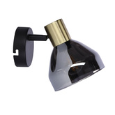 Goldglas-Wandleuchte 1xE14 Gregory 21-76724