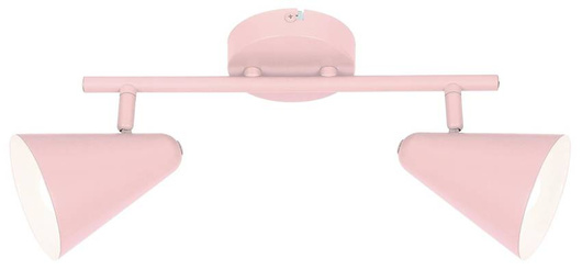 Lampa ścienna Candellux Amor 92-68798 listwa E14 jasny róż