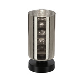Lampa de masa oglinda din sticla croma Cox 41-53893