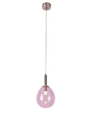 Lampa suspendata balon sticla roz LED 6W Lukka Ledea 50133209