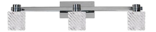 Applique murale Candellux 93-45112 Alba bande 3X40W G9 chrome