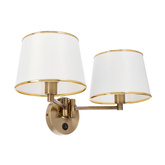 Wall lamp 2xE14 48cm IBIS 22-01309 PATINA