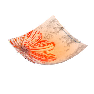 Lampa Sufitowa Candellux Spring 10-12968 Plafon E27 Czerwony