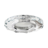 Plafoniera Candellux fix rotund sticla transparenta