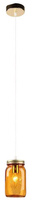 Hanging ceiling lamp 1X40W E214 orange JARS 31-42880