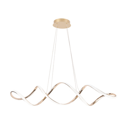 SNELLO lampa wisząca złoty 32W LED 3000, 4500, 6500K