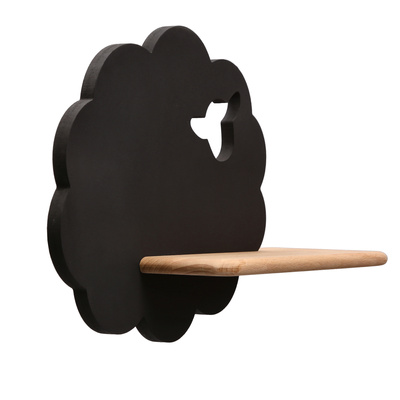 LED illuminated shelf 5W IQ Kids SHEEP black 21-84828