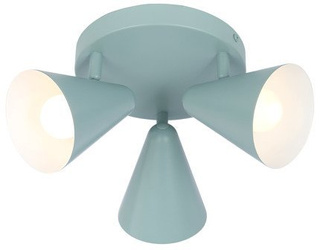 Plafonnier plafond 3X40W E14 gris mat AMOR 98-63328