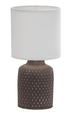 Table lamp brown ceramic bedside Iner Candellux 41-79862