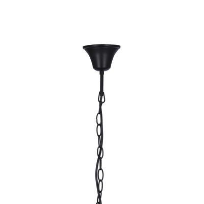 Candelabru negru suspendat 5xE14 Batley Ledea 50205106