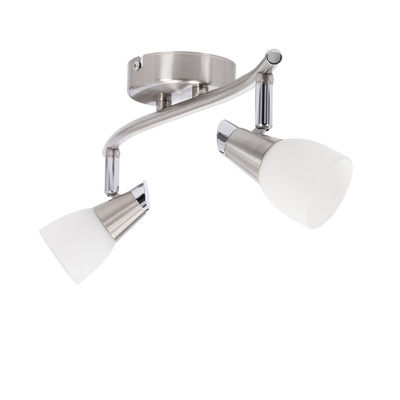 Applique bande 2X40W G9 blanc mat/chrome SELIA 92-69986