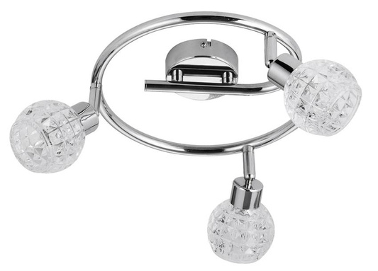Candellux Olimp Spiral 3X40W G9 Chrome