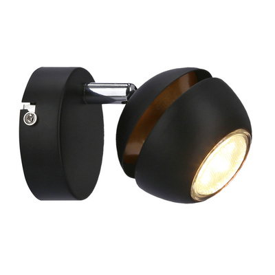 Aplic Boni 1x3w gu10 led negru