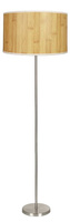 Lampă de podea din satin cu textură de pin Timber Candellux 51-56705 