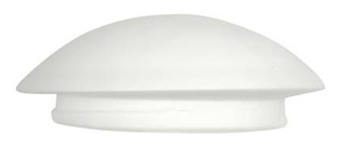 Weißer runder Lampenschirm aus Glas, 39 cm, für den Plafond Nina 79-03624