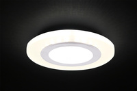 Plafon argintiu congelat 2x5W LED 4000K SSP-27 2203140