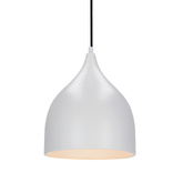 HANGING LAMP YSTAD 220mm LEDEA 50101269 E27 40W METAL WHITE