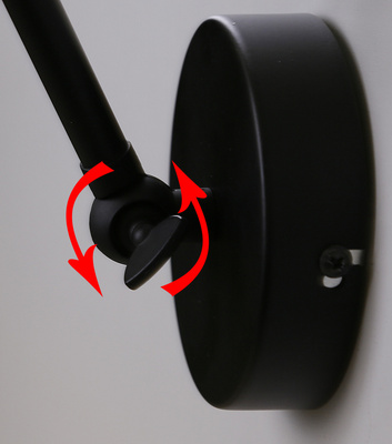 Aplice Fundo negru+auriu 1X40 E27 abajur negru 21-05908