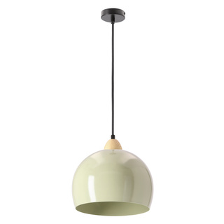 Monroe lampa wisząca 1x60W E27 klosz oliwkowy