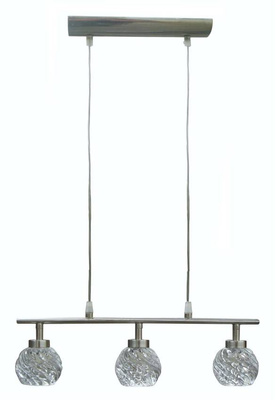 Plafoniera Candellux 33-27408 Gira 3X40 G9 nichel satinat
