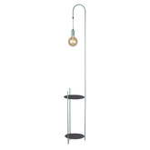 Walk 51-00033 lampă de podea cu raft negru și verde