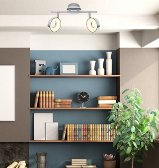 Lampe Candellux Isla 92-61713 led chrome 3000K