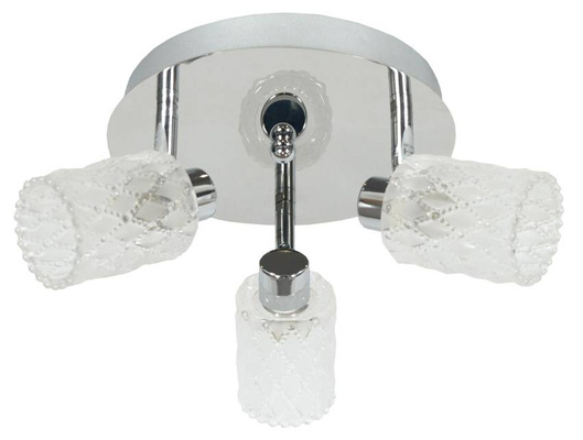 Ceiling lamp Candellux 98-03775 Trans plafond 3X40W G9 chrome 
