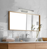 Lampa ścienna kinkiet 7W LED rurka trójkątna z wyłącznikiem chrom FORTE 20-27030