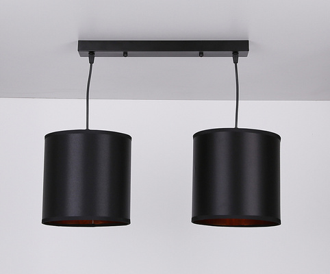 Lampe suspendue noire 2xE27 Candida P 32-00842