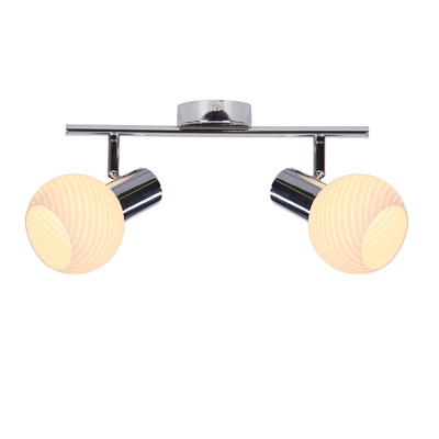 Candellux Turno 92-94202 wall lamp, E14 chrome strip