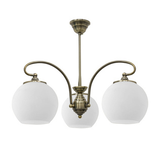 Hängende Deckenleuchte 3X60W E27 patiniertes Kupfer ORBIT 33-69351