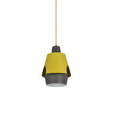 Lampa suspendata galben/gri E27 Falun Ledea 50101149