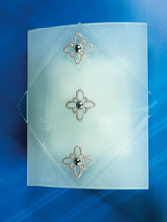 Plafoniera Candelux 10-74518 Donna plafon 2X40W E27 argintiu